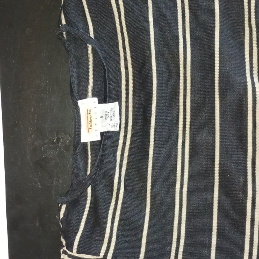 Talbott Petites Size Sm Black and Tan